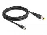 Delock Notebook Ladecable Usb Type-C Stecker Zu Ibm 7,9 X 5,5 Mm Stecker