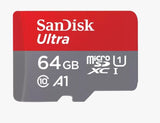 Tarjeta De Memoria Sandisk Ultra 64gb Microsd Xc Con Adaptador Clase 10 140mbs
