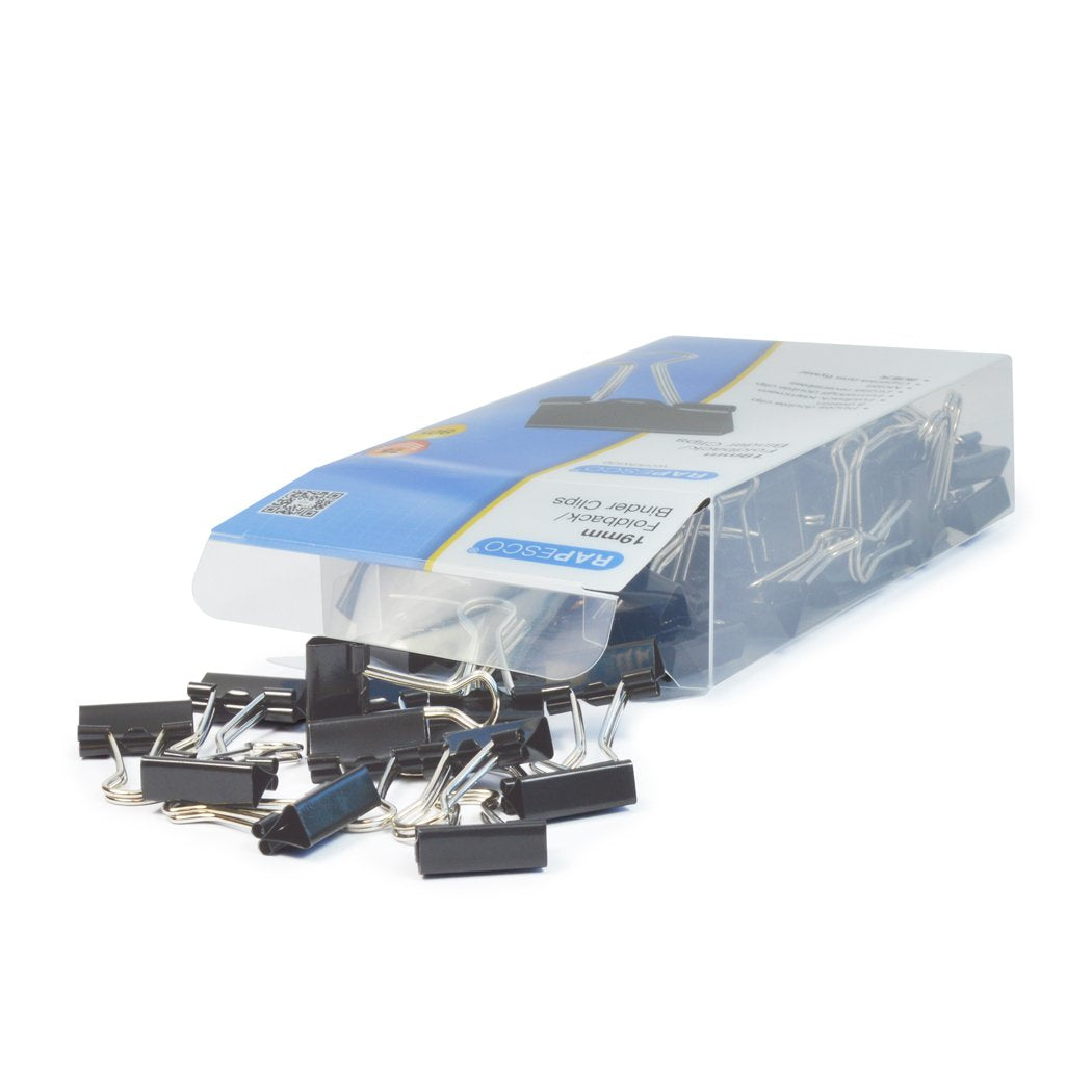 Rapesco® Foldbackklammern Negro 1.9 Cm