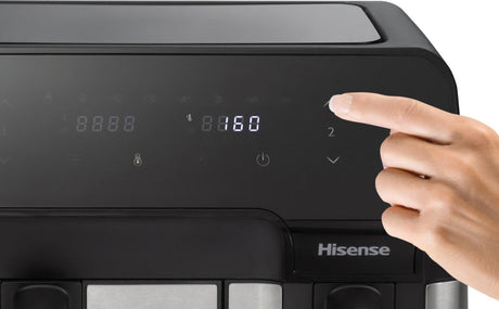 EAN 3838782657405 - Hisense HAF2900D Doble 8,6 L Independiente 1700 W Freidora de aire caliente Negro imagen 10