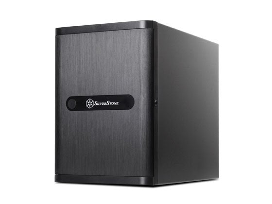 Caja Pc Silverstone Sst-Ds380 Storage Mini-Itx, Black