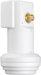 Goobay Sat Universal Single 0.1db Convertidor Low Noise Block (Lnb) 10,6 - 12,75 Ghz Blanco