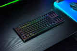 Razer Blackwidow V4 Low-Profile Tenkeyless Hyperspeed Amarillo Switch Keyboard - Us Layout