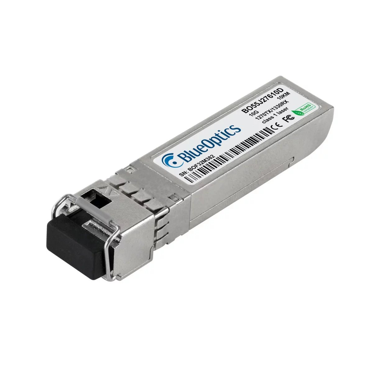 Blueoptics Allnet All4763 Blueoptics Bo55j27610d Sfp+ Bidi Transceiver, Lc-Simplex, 10gbase-Bx-U, Singlemode Fiber, Tx1270nm/Rx1330nm, 10km