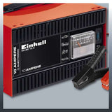 Einhell Cc-Bc 10 E, Cargador Bateria Rojo/Negro