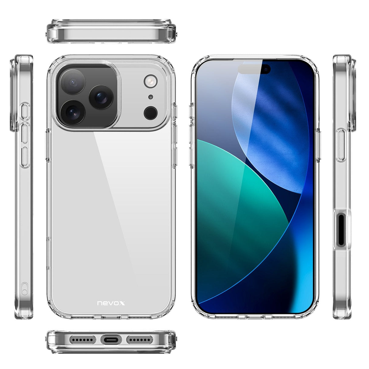 Nevox Styleshell Flex - Iphone 17 Pro Max 6.9" , Transparente