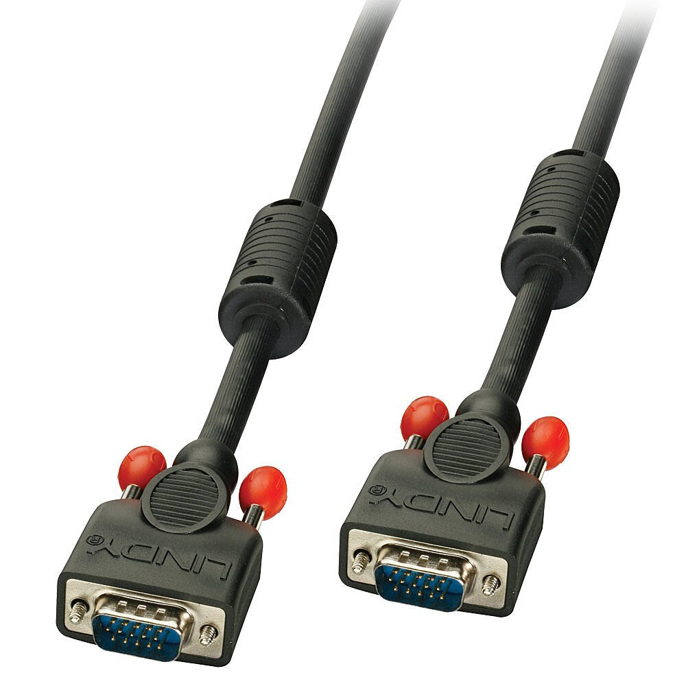 EAN 4002888363716 - Lindy 36371 cable VGA 0,5 m VGA (D-Sub) Negro imagen 1