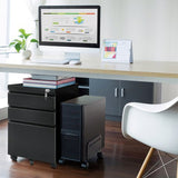 EAN 5902211113690 - Maclean MC-850 cajonera para oficina Negro Metal imagen 2
