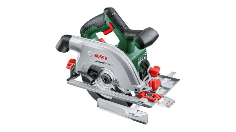 Bosch Sierra Circular Manual Universalcirc 18v-53, 18volt Verde/Negro, Batería Li-Ion 2,5ah, Power For All Alliance
