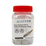EAN 5704174320524 - Lanview LVN125305 conector RJ45 Transparente imagen 3