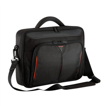 EAN 0200002476043 - Targus CN414EU maletines para portátil 36,3 cm (14.3") Maletín Negro, Rojo imagen 1