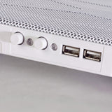 Base De Refrigeracion Para Portátiles Mars Gaming Mnbc2 5 Ventiladores Ultra Silenciosos Hasta 17.3"