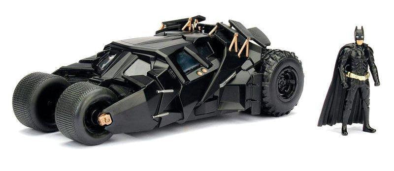 Set Figura & Coche Metal Batmovil 2008 El Caballero Oscuro Batman Dc Comics