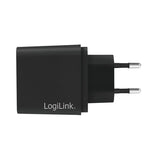 Logilink Cargador Usb-C Pared Negro 5v/3a Pa0258