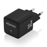Aisens Cargador Gan 30w, 1xusb-C Pd3.0 Qc4.0, Negro