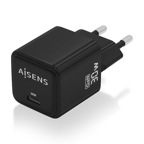 EAN 8435739901274 - AISENS ASCH-30W1P036-BK cargador de dispositivo móvil Universal Corriente alterna Carga rápida Interior imagen 2