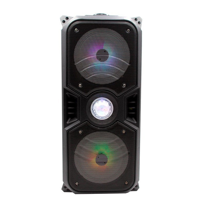 Lauson Llx33 Negro Altavoz Inalámbrico Portátil 70w Bluetooth Karaoke Fm Luces Usb Sd