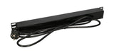 EAN 5903148912967 - Extralink 19\" 1U 7 SOCKET EU TYPE POWER PDU WITH SWITCH PDU 7-EU Regleta eléctrica imagen 2