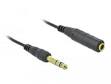 Delock Cable De Extensión M/H 2m, Negro