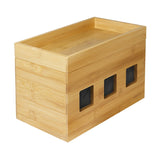 EAN 4052792065015 - LogiLink KAB0076 - Logitech Kabelbox aus Bambus imagen 1