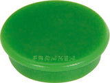 Franken Gmbh Franken - Magnet - 3,2 Cm Diámetro - Verde (Paquete De 10)