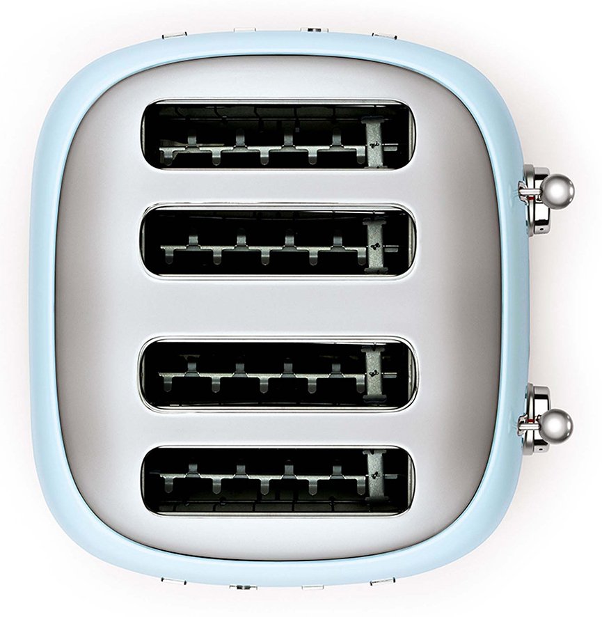 Tostadora 4 Rebanada Smeg Tsf03pbeu (S) 2000 W Azul
