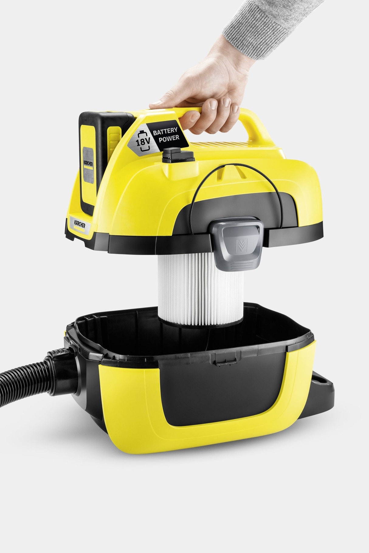 Aspirador Industrial Kärcher 1.198-301.0,  230 W Secar Bolsa Para El Polvo 7 L