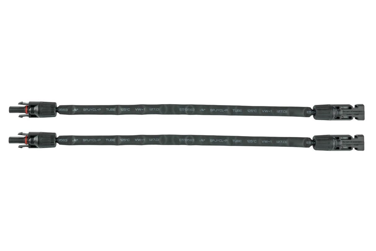 Kabelmeister Solar-Pasacables Para Ventana Mc4 Negro 30cm