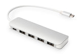 EAN 4016032455653 - Digitus DA-70242-1 hub de interfaz USB 3.2 Gen 1 (3.1 Gen 1) Type-C 5000 Mbit/s Plata imagen 7