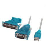 Cable Convertidor Usb2.0 / Rs232, Conector A Activo / Conector Db9 1.8m