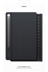Tab S9/S9 Fe Book Cover  Keyboard Black