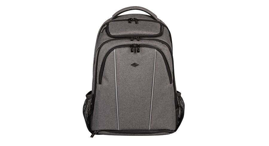 Wedo Rucksack College Gris Con Komfortausmattung