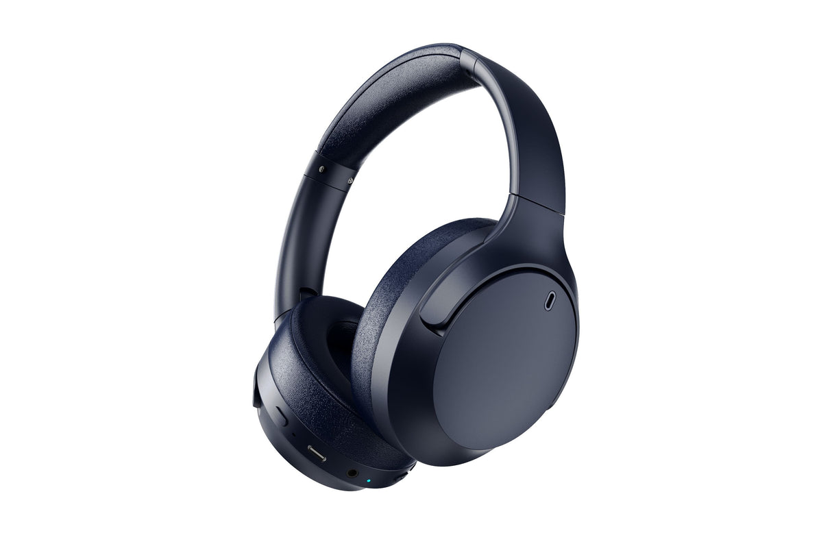 Auriculares Gembird Bhp-Anc-01 Bt Con Cancelación Activa De Ruido, Negros