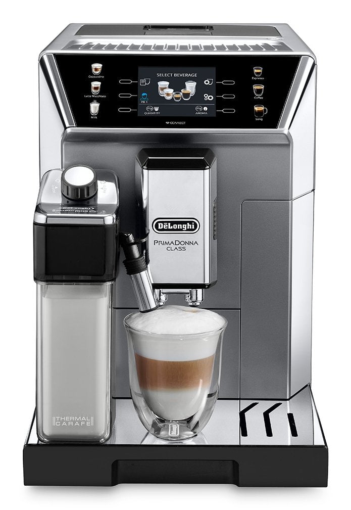 Delonghi Ecam 550.85.Ms, Superautomática Plateado/Negro