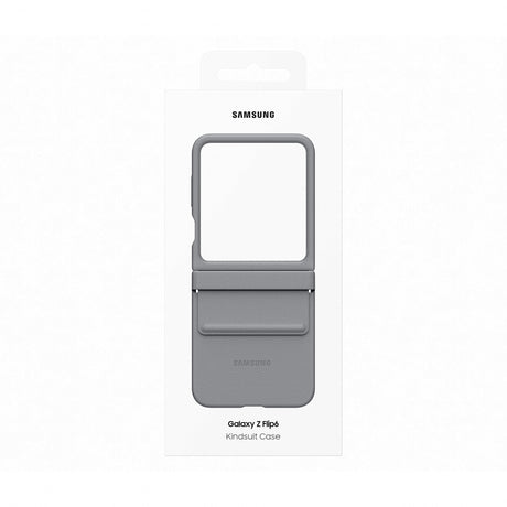 EAN 8806095611907 - Samsung EF-VF741PJEGWW funda para teléfono móvil 17 cm (6.7") Gris imagen 5