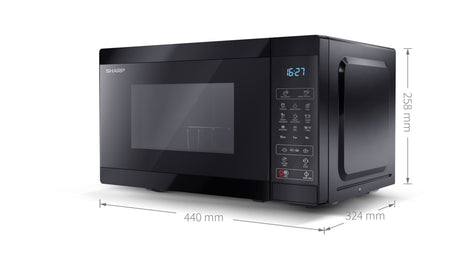 EAN 4974019142326 - Sharp YC-MG02E-B microondas Negro Microondas con grill Encimera 20 L 800 W imagen 6
