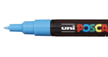EAN 4902778654002 - POSCA PC1MC BC marcador 1 pieza(s) Punta fina Azul claro imagen 2
