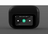Auriculares Bluetooth Tws Negros, Display Lcd Y Cancelación De Ruido