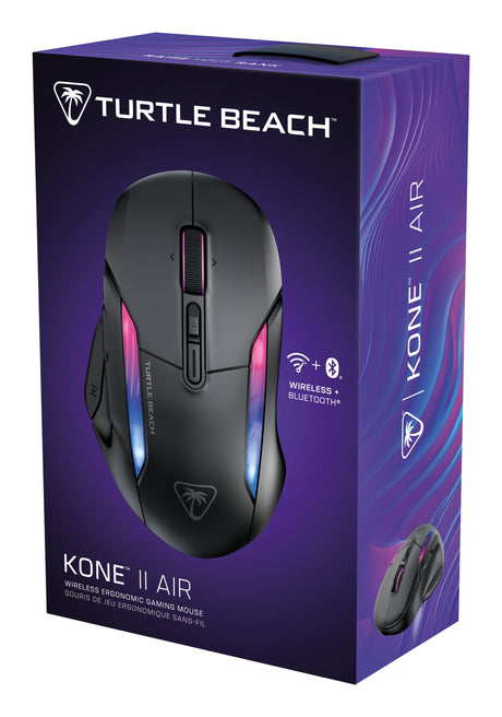 EAN 0731855711048 - Turtle Beach Kone II Air ratón Juego mano derecha RF Wireless + Bluetooth Óptico 26000 DPI imagen 9
