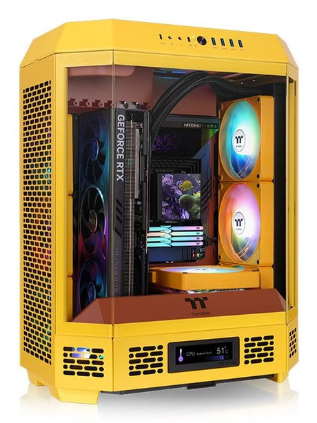 EAN 4711475649828 - Thermaltake Tower 600 Midi Tower Amarillo imagen 2