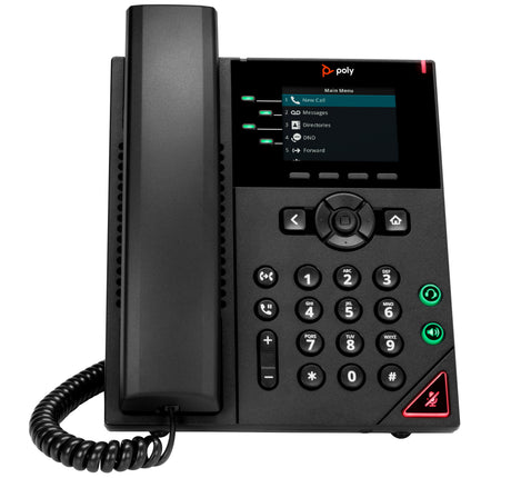EAN 5715063792537 - HP Poly VVX 250 4-Line IP Phone and PoE-enabled teléfono IP Negro LCD imagen 1