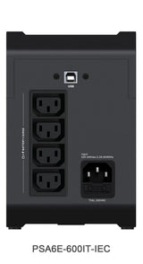 Sai Vertiv Psa6e-600it-Iec (Ups) Línea Interactiva 0,6 Kva 315 W 4 Salidas Ac