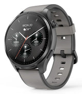 Hama Smartwatch 9000 Czarno-Szara Koperta, Czarno-Gris Pasek Silikonowy