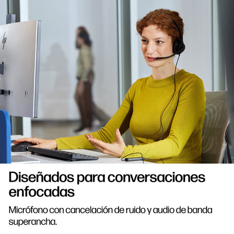 EAN 0199764365569 - HP Poly Mission 415 Monaural USB Wired Headset Classic (Bulk) Negro imagen 7