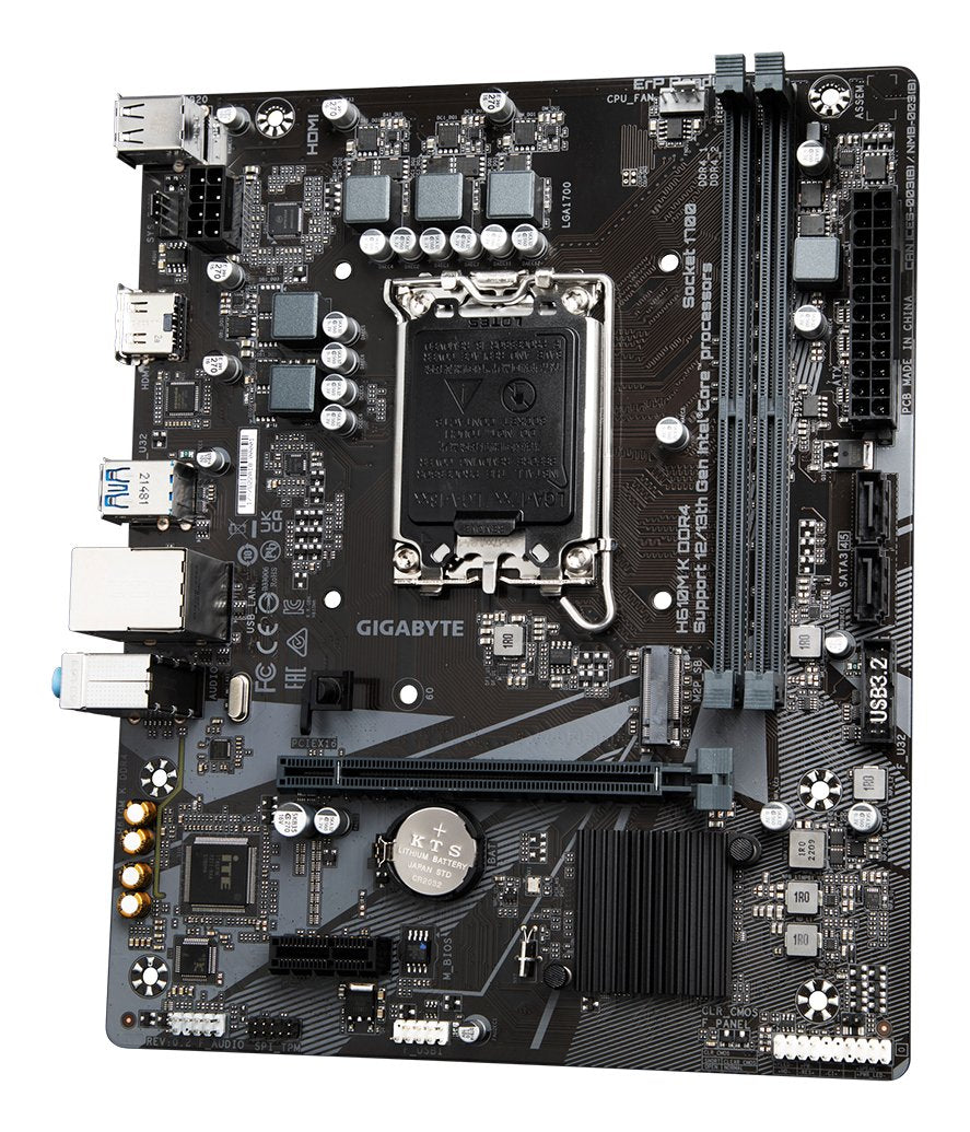 Placa Base Gigabyte H610m K Ddr4 Socket 1700 Micro Atx