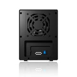 External Icybox 4x 3,5'' Usb 3.0, Esata Host, Raid 0, 1, 3, 5, 10, Black