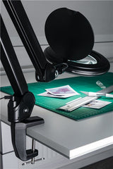 Lámpara De Aumento Abrazadera De Mesa Negro