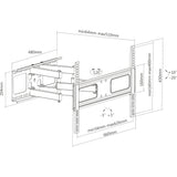 Soporte De Pared Inline Para Pantalla 94-178 Cm 37-70" Máx. 50 Kg