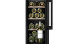 Serie Bosch Hogar Kuw20vhf0  6, Refrigerador Para Vinos Negro Kuw20vhf0
