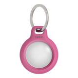 Soporte Seguro Con Llavero Belkin Para Apple Airtag Rosa